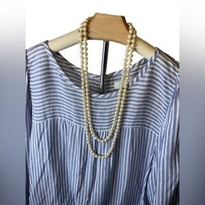 Pearl Necklace 
Top not included